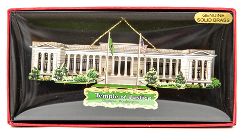 Temple of Justice Ornament