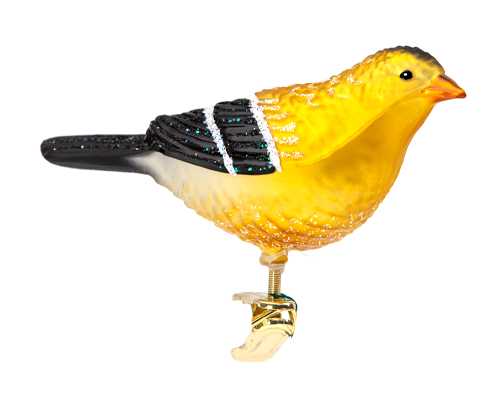 Goldfinch Clip Ornament