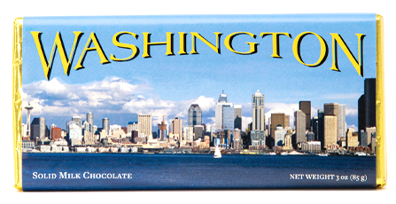 Washington Milk Chocolate Bar