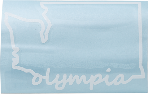Olympia Outline Sticker