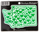 Washington Hearts Sticker