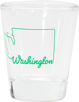 Washington Bigfoot Stainless Steel Shot Glass