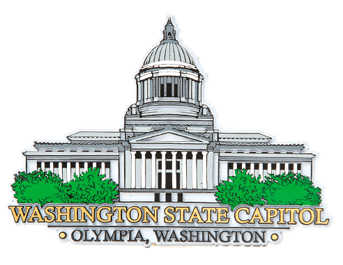 Washington State Capitol Magnet