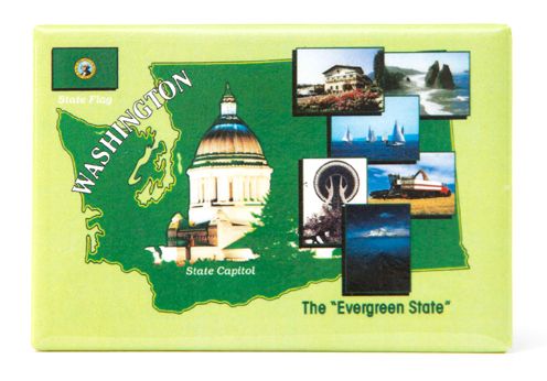 Photo Magnets The Evergreen State 9301